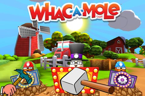 Game Whac a mole for iPhone free download.