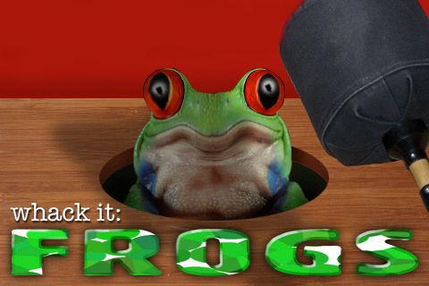 Game Whack it: Frogs for iPhone free download.