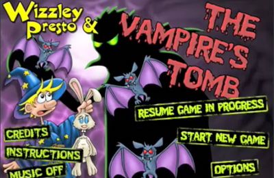 Game Wizzley Presto and the Vampire's Tomb for iPhone free download.