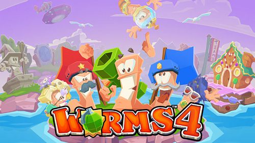 Game Worms 4 for iPhone free download.