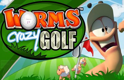 Game Worms Crazy Golf for iPhone free download.