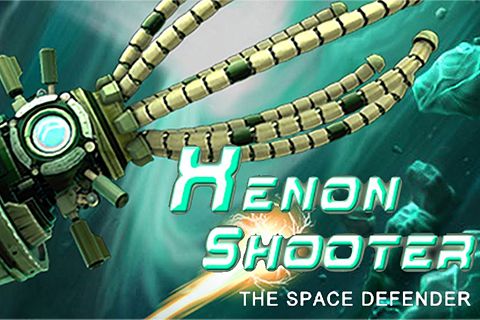 Download Xenon shooter: The space defender iOS 4.0 game free.