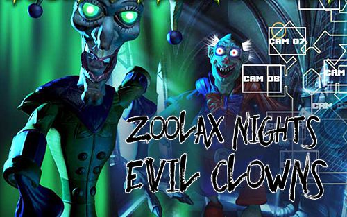 Download Zoolax nights: Evil clowns iPhone 3D game free.