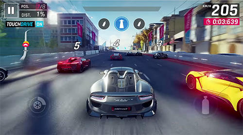 Gameplay screenshots of the Asphalt 9: Legends for iPad, iPhone or iPod.
