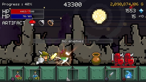 Gameplay screenshots of the Buff knight: Advanced for iPad, iPhone or iPod.