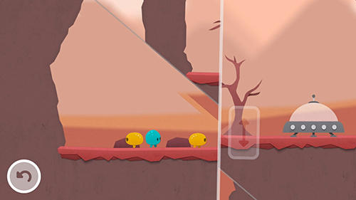 Gameplay screenshots of the Splitter critters for iPad, iPhone or iPod.