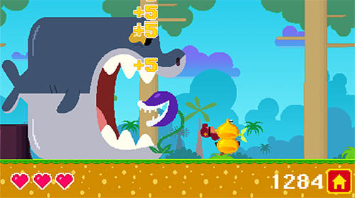 Gameplay screenshots of the Zig and Sharko for iPad, iPhone or iPod.