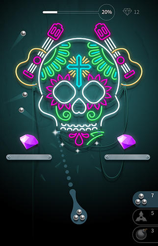 Gameplay screenshots of the Hit the light for iPad, iPhone or iPod.