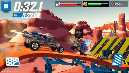 Gameplay screenshots of the Hot wheels: Race off for iPad, iPhone or iPod.