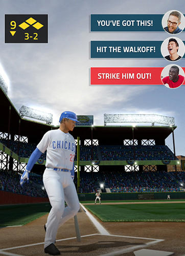 Gameplay screenshots of the MLB Tap sports: Baseball 2018 for iPad, iPhone or iPod.