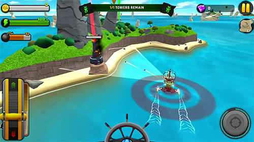 Gameplay screenshots of the Zak Storm: Super pirate for iPad, iPhone or iPod.