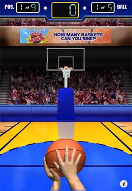 Free 3 Point Hoops Basketball - download for iPhone, iPad and iPod.