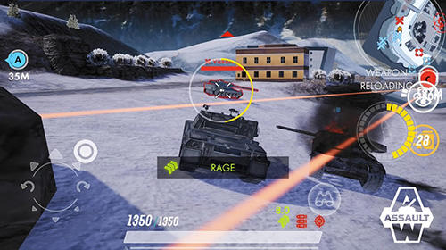 Gameplay screenshots of the Armored warfare: Assault for iPad, iPhone or iPod.