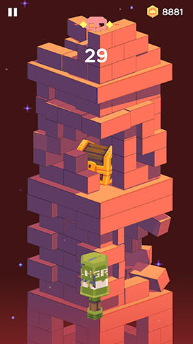 Gameplay screenshots of the Brick slasher for iPad, iPhone or iPod.