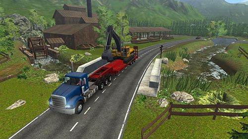 Gameplay screenshots of the Construction simulator 2017 for iPad, iPhone or iPod.