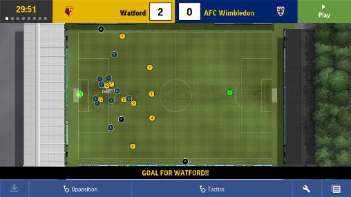 Gameplay screenshots of the Football manager mobile 2017 for iPad, iPhone or iPod.