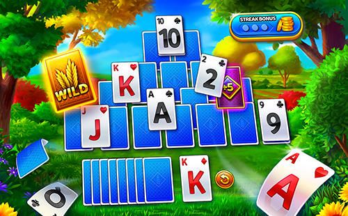 Gameplay screenshots of the Solitaire: Grand harvest for iPad, iPhone or iPod.