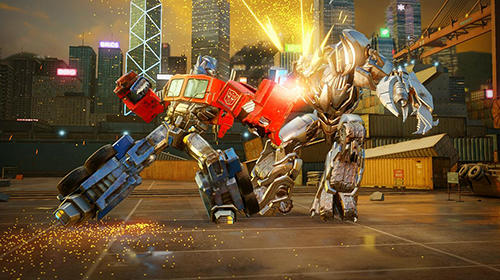 Gameplay screenshots of the Transformers: Forged to fight for iPad, iPhone or iPod.