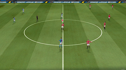 Gameplay screenshots of the Dream league: Soccer 2018 for iPad, iPhone or iPod.