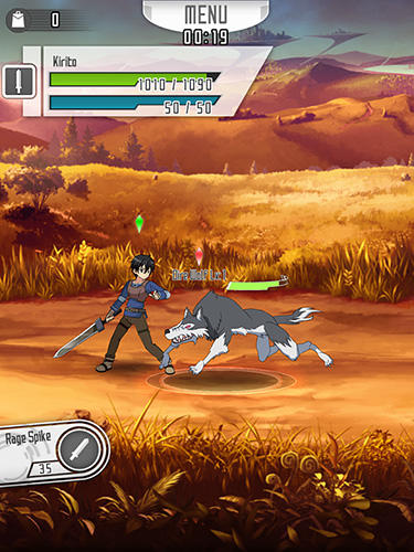 Gameplay screenshots of the Sword art online: Memory defrag for iPad, iPhone or iPod.