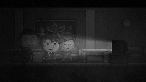 Gameplay screenshots of the Distraint: Pocket pixel horror for iPad, iPhone or iPod.