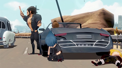Gameplay screenshots of the Final fantasy 15: Pocket edition for iPad, iPhone or iPod.