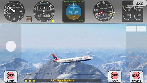 Free 737 flight simulator - download for iPhone, iPad and iPod.
