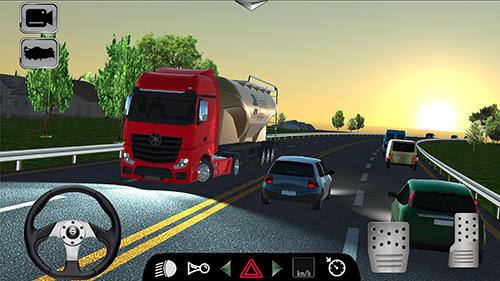 Gameplay screenshots of the Cargo simulator 2019: Turkey for iPad, iPhone or iPod.