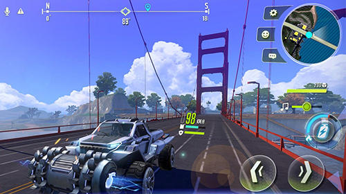 Gameplay screenshots of the Cyber hunter for iPad, iPhone or iPod.