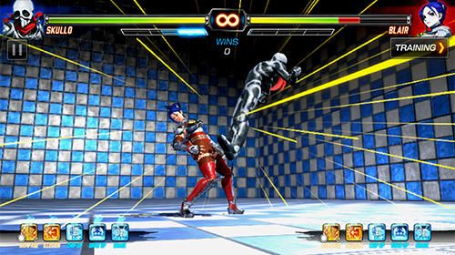 Gameplay screenshots of the Fighting ex layer-a for iPad, iPhone or iPod.