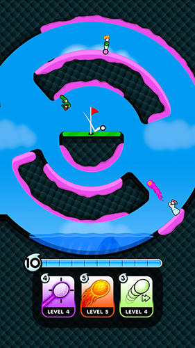 Gameplay screenshots of the Golf blitz for iPad, iPhone or iPod.