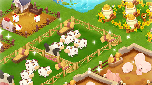 Gameplay screenshots of the Happy ranch for iPad, iPhone or iPod.