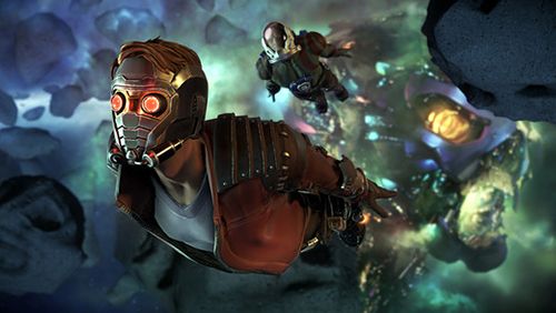 Gameplay screenshots of the Marvel's guardians of the galaxy for iPad, iPhone or iPod.