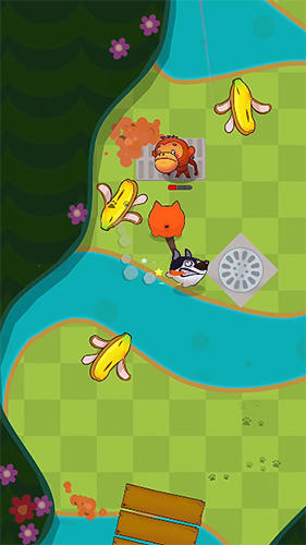 Gameplay screenshots of the Meowoof for iPad, iPhone or iPod.