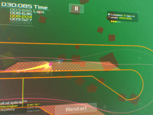 Gameplay screenshots of the Data wing for iPad, iPhone or iPod.