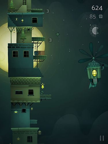 Gameplay screenshots of the Moonlight express for iPad, iPhone or iPod.
