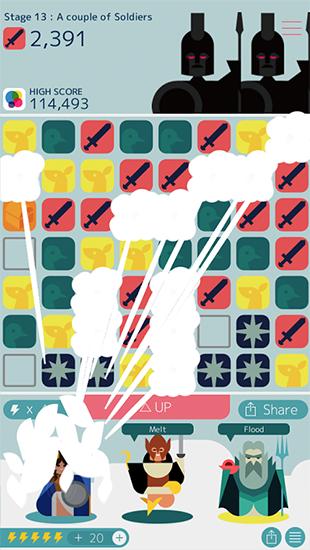 Gameplay screenshots of the Mujo for iPad, iPhone or iPod.