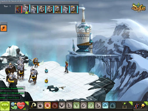 Gameplay screenshots of the Dofus touch for iPad, iPhone or iPod.