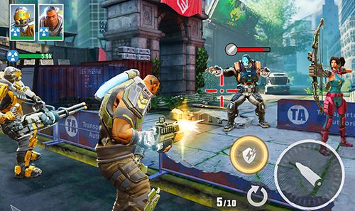 Gameplay screenshots of the Hero hunters for iPad, iPhone or iPod.
