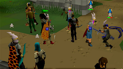 Gameplay screenshots of the Old school: Runescape for iPad, iPhone or iPod.