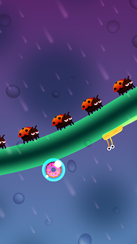 Gameplay screenshots of the Snail ride for iPad, iPhone or iPod.