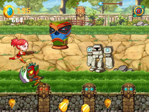 Free A Clash of Diamond Warrior: Temple Adventure Pro Game - download for iPhone, iPad and iPod.