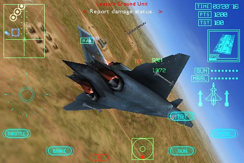 Free Ace combat Xi: Skies of incursion - download for iPhone, iPad and iPod.