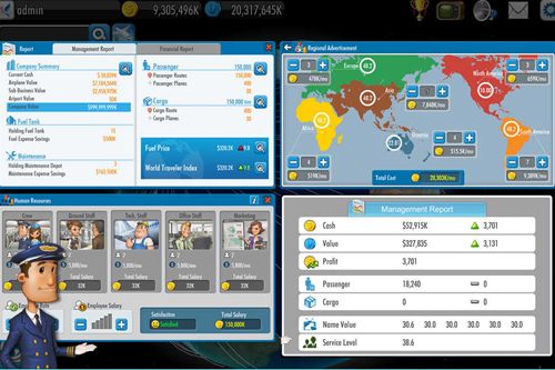 Free Air tycoon 4 - download for iPhone, iPad and iPod.