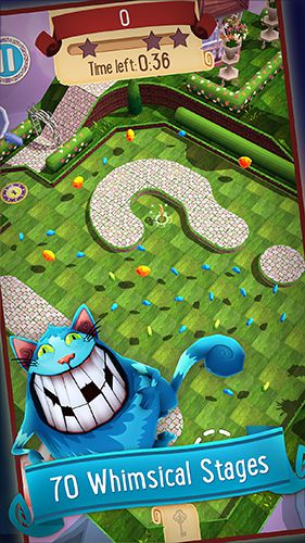 Free Alice in Wonderland: Puzzle golf adventures - download for iPhone, iPad and iPod.