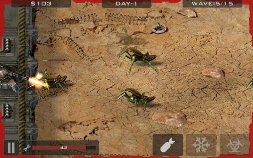 Free Alien bugs: Defender - download for iPhone, iPad and iPod.