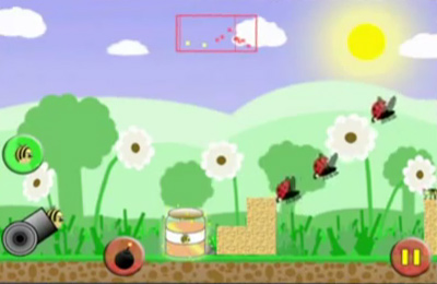 Free Angry Bees - download for iPhone, iPad and iPod.