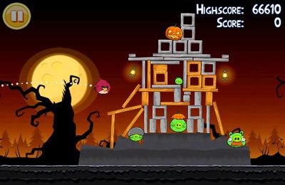 Free Angry Birds Halloween - download for iPhone, iPad and iPod.