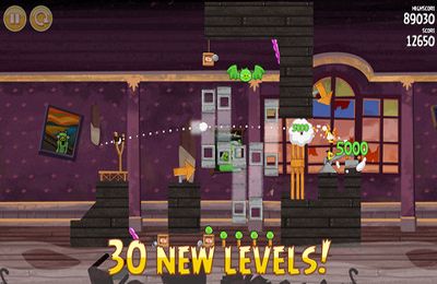 Free Angry Birds Seasons: Haunted hogs - download for iPhone, iPad and iPod.