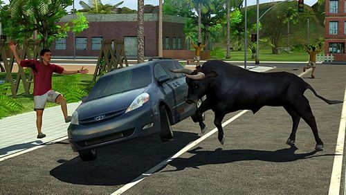 Free Angry bull: Revenge 3D - download for iPhone, iPad and iPod.